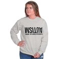 thumbnail image 4 of Autism Seeing the World Differently Sweatshirt for Men or Women Brisco Brands S, 4 of 6