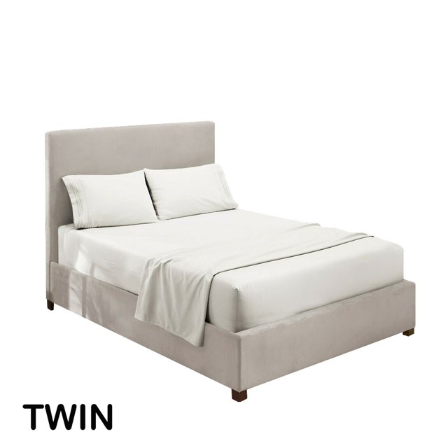 Juego de ropa de cama para el hogar Sábana de cama Funda de colchón Funda de almohada Juego de ropa de cama de poliéster de color sólido, Blanco, Doble, 3pcs / set kenally HA6267-05B