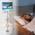 thumbnail image 4 of Square Wall Clock,Beautiful Tropical Beach With White Sand,Silent Non-Ticking Wall Clock Decor for Home Office Kitchen Living Room Bedroom(12inch), 4 of 4