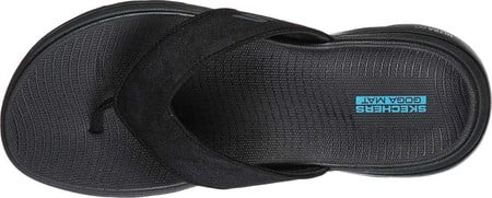 skechers performance men's go walk flip flop