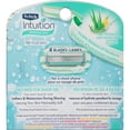 thumbnail image 2 of Schick Intuition Aloe Sensitive Care Womens 4-Blade Razor Cartridge Refill, 3 Ct, 2 of 3