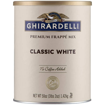 Ghirardelli Mix, White Mocha Frappe, 3.12 Pound