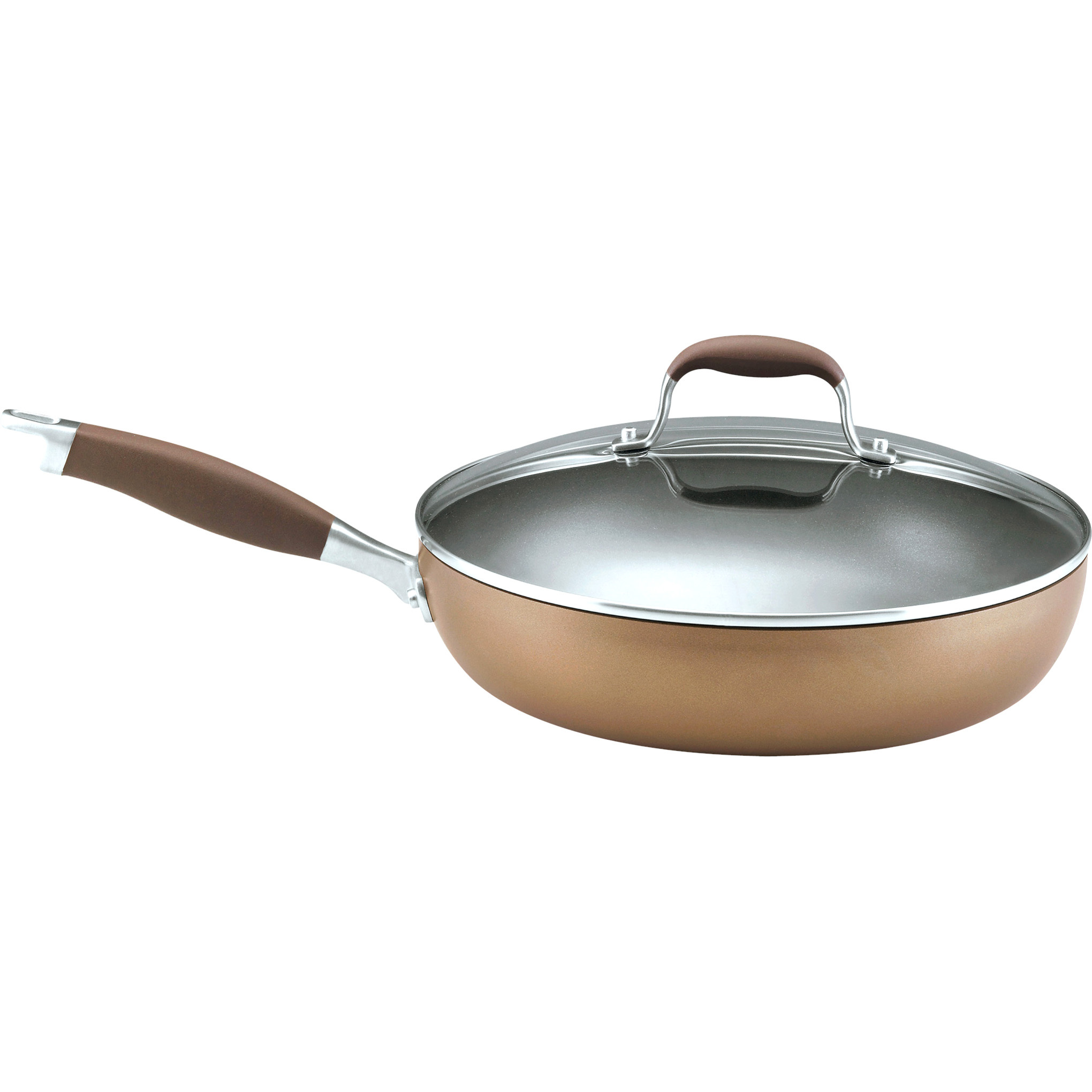 12 Inch Covered Deep Skillet