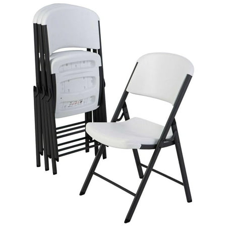 UPC 081483428048 product image for Lifetime Classic Commercial (8-Pack) Folding Chair in White | upcitemdb.com