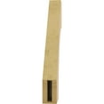 thumbnail image 4 of Ekena Millwork 3"W x 18"D x 24"H Westlake Rough Cedar Woodgrain TimberThane Knee Brace, Primed, 4 of 6