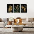 thumbnail image 4 of 3 Piece Wall Decor for Home, Oil Painting on Canvas Printing, Scenery Wall Art Modern Home Decor Artwork, Print Picture Paintings Framed, Picture Artwork For Living Room, Dinning Room, 4 of 6