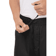 thumbnail image 2 of Chef Works Cool Vent Men's Baggy Chef Pants, Work Pants with 4 Pockets, 4XL, Black, 2 of 7