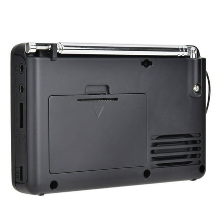 HRD 603 Portable Radio USB Digital Display Charging Music Player AM  SW Full Band Stereo Radio