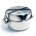 thumbnail image 3 of Camco 7 Piece Stainless Steel Cookware Nesting Set w/Handle & Storage Strap, 3 of 10