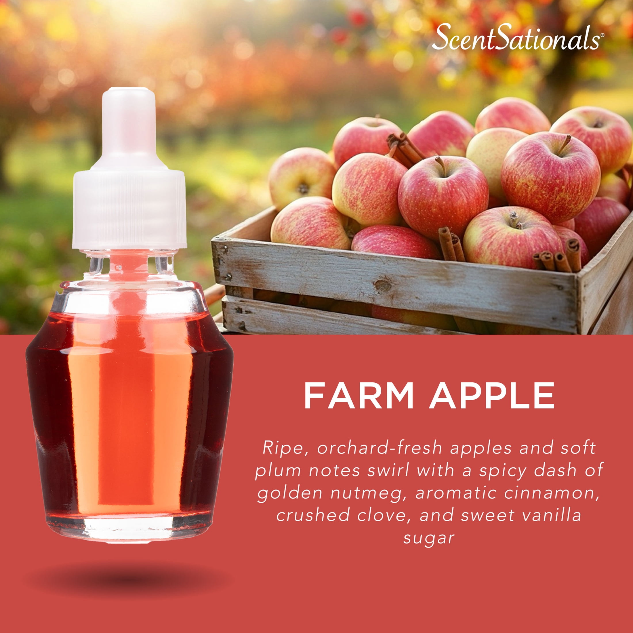 ScentSationals Scent Charm Oil - Farm Apple