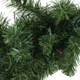 thumbnail image 2 of Northlight Pre-Lit Battery Operated Canadian Pine Artificial Christmas Garland - 9' x 10" - LED Multi Lights, 2 of 4