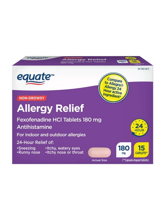 Equate Allergy Relief in Allergy Medicine