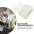 1 set hanging file folder tabs file filing tabs hanging file labels
