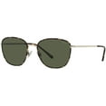 thumbnail image 2 of Polo Ralph Lauren Mens Ph3134 Square Sunglasses Shiny Pale Gold/Bottle Green 53 Millimeters, 2 of 5