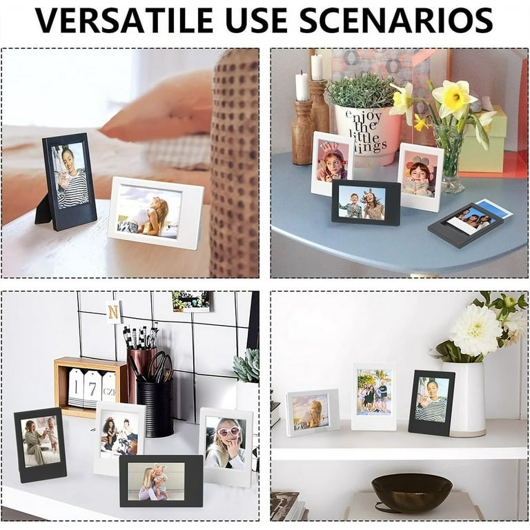 NOGIS Mini Photo Frames(8 Pack), Mini Picture Frame Set Compatible