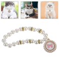 thumbnail image 2 of Pet Pearl Necklace Collar for Safety Pink ABS Material, 2 of 4