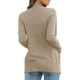 thumbnail image 4 of YanHoo Women's Sweater Cardigans with Pocket Knitted Casual Open Front Cardigan Sweaters 2025 Fall Trendy Long Sleeve Loose Cardigan Outwear Ladies Cardigan Sweaters, 4 of 6