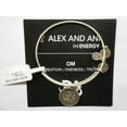 thumbnail image 2 of Alex And Ani Om Silver Charm Bangle - A18EBOMRS, 2 of 4