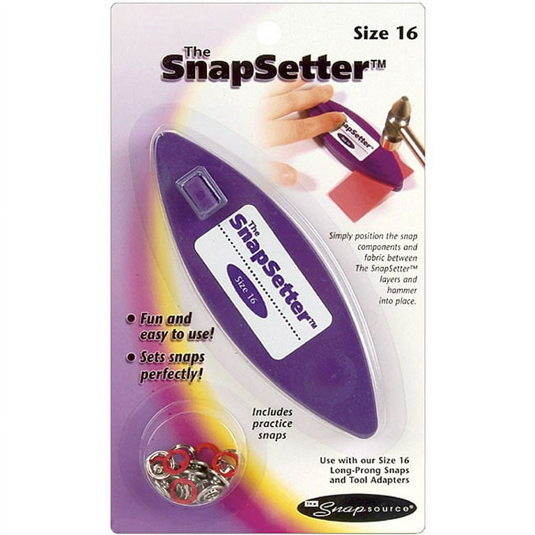 Snap Setter Set: Tool Size 16 & Adapter Size 18 – Stitchin' Post