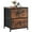 Brown, variant on Nightstand Small Dresser with 2 Fabric Drawers Side Tables Bedroom End Table Kids Bedside Storage Furniture for 20 inch Tall Night Stand for Closet, Entryway, College Dorm,Brown(1 Pack)