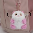 thumbnail image 4 of Osdhezcn Charm Panda Plush Keychain Pull Activated Vibrating for Backpack Decoration, 4 of 11
