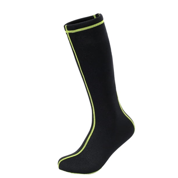 Calcetines de neopreno de 2 mm para agua, calcetines térmicos de barril largo