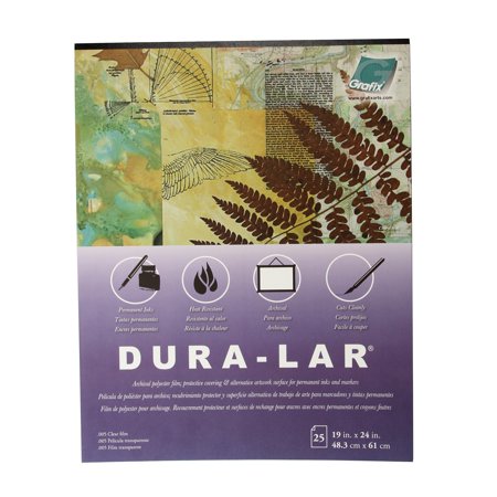 UPC: 0096701123131 | Grafix Dura-Lar Pad  .005mm  Clear  19in x 24in