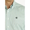 thumbnail image 2 of Cinch Men's Multicolor Diamond Print Button Down Shirt MTW1105754, 2 of 4