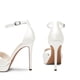 thumbnail image 3 of Tacones de Aguja para Mujer DREAM PAIRS 10 Plataforma de Satén Blanco, 3 of 7