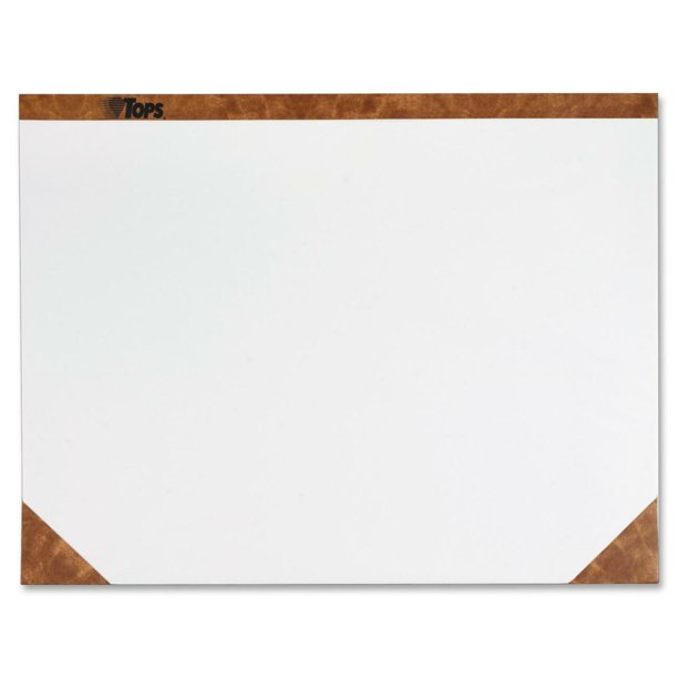 TOPS Plain Paper Desk Pads