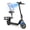 9Ah, variant on Electric Scooter with Seat for Adults, Foldable Commuter E Scooter with APP Control, Rear Basket, Front Suspension, 15 Miles Range, 19MPH, UL2272 Certified