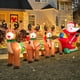 thumbnail image 5 of Nuevo árbol de Navidad de Papá Noel con arco de trineo, decoración inflable para el hogar y exteriores, luz LED, decoración para fiestas de jardín y Año Nuevo, regalos, 5 of 5