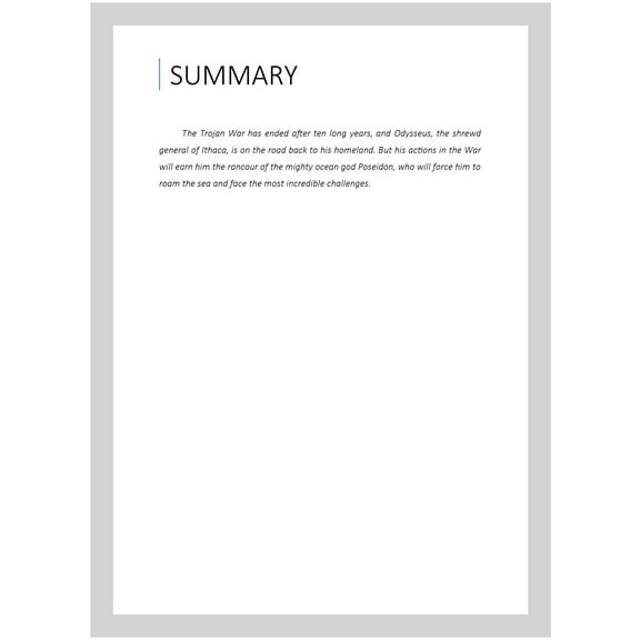 The Odyssey