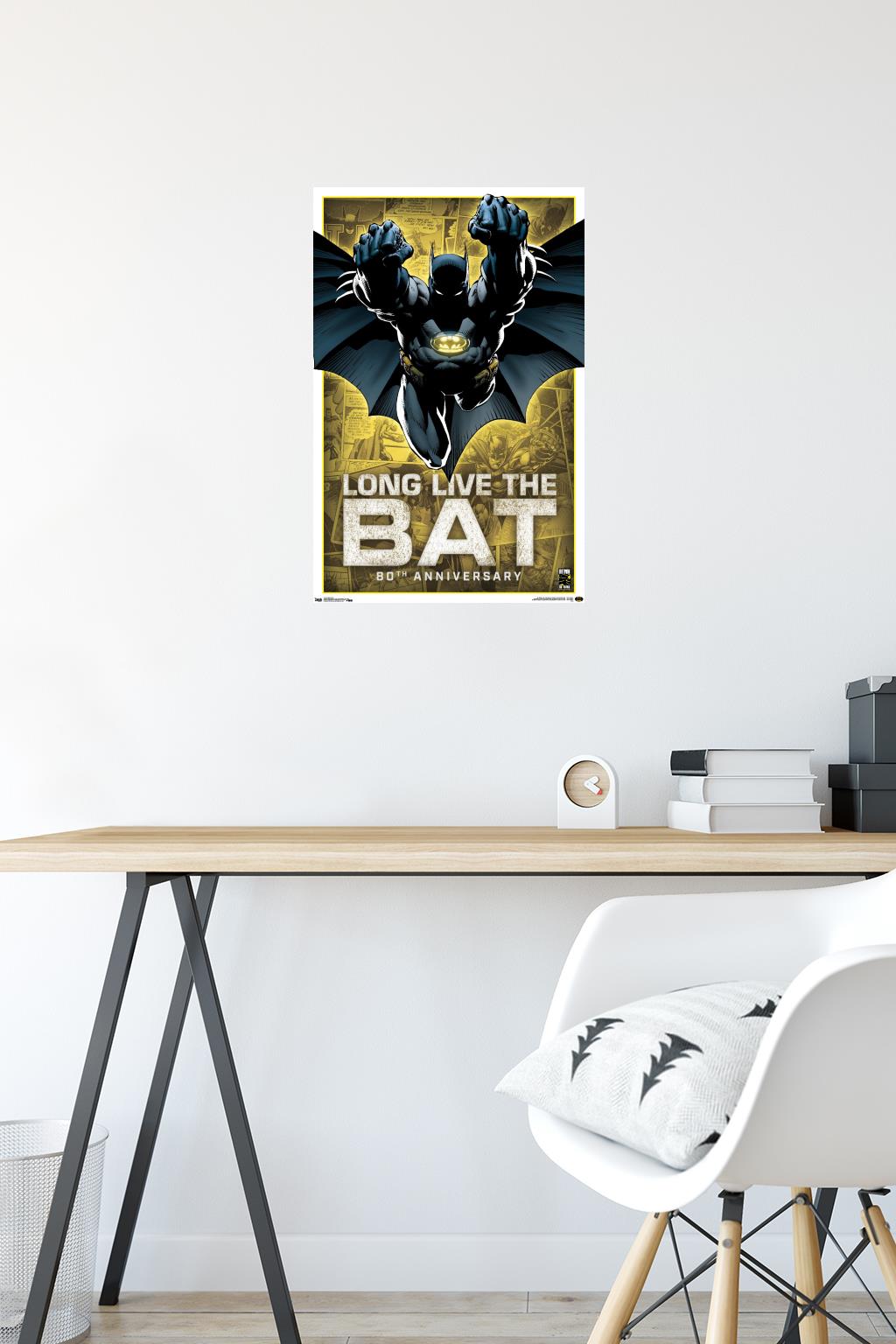 DC Comics - Batman - 80th Anniversary Wall Poster, 14.725" x 22.375"
