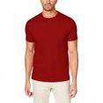 thumbnail image 1 of Club Room Camiseta básica con cuello redondo para hombre, rojo, XXX-Large, 1 of 1