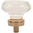 thumbnail image 2 of Designperfect Dpa-G23k Classic Vintage 1-5/16" Faceted Gem Cut Glass Vintage Cabinet Knob, 2 of 7