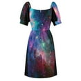 thumbnail image 7 of Galaxy Space Aesthetic Dress birthday dress for women elegant and pretty women's dresses elegant chic women dresses promotion, 7 of 7