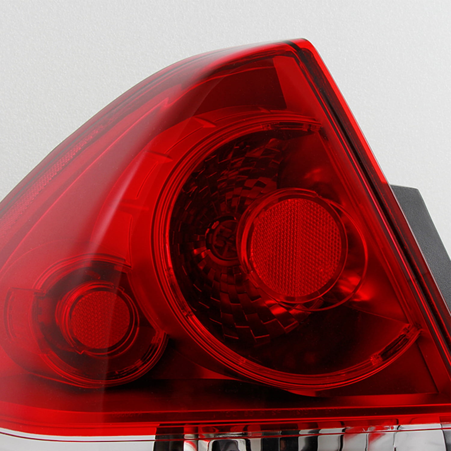 AKKON - For Chevy Impala Replacement Red Clear Tail Lights Driver/Passenger Rear Lamps Pair New