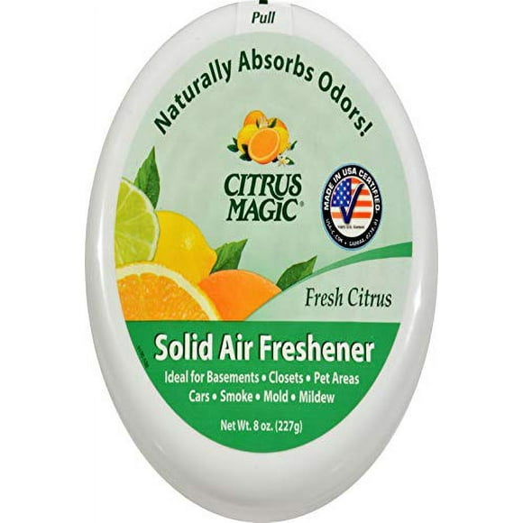 Citrus Magic Solid Air Freshener - 8 oz - Case of 6
