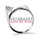 thumbnail image 1 of Esposo ama a su esposa Anillo de compromiso de boda de amor ajustable Unbranded  M, 1 of 3