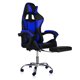 thumbnail image 2 of Silla de escritorio gamer ergonómica Masaje Reclinable Descansapies azul Titano TT-SGRM01, 2 of 7
