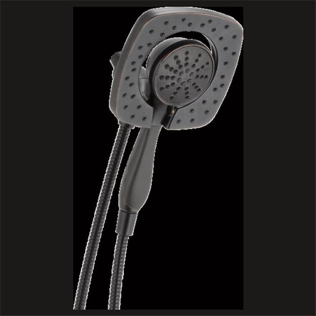 Delta 58066-RB Venetian Bronze In2ition 5 Setting Two in One Shower Multi Function Shower Head & Hand Shower