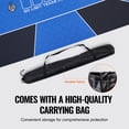 thumbnail image 3 of VEVOR Poker Table Top 70 x 35 Inch Poker Mat 6-8 Players Foldable with Bag Blue, 3 of 9