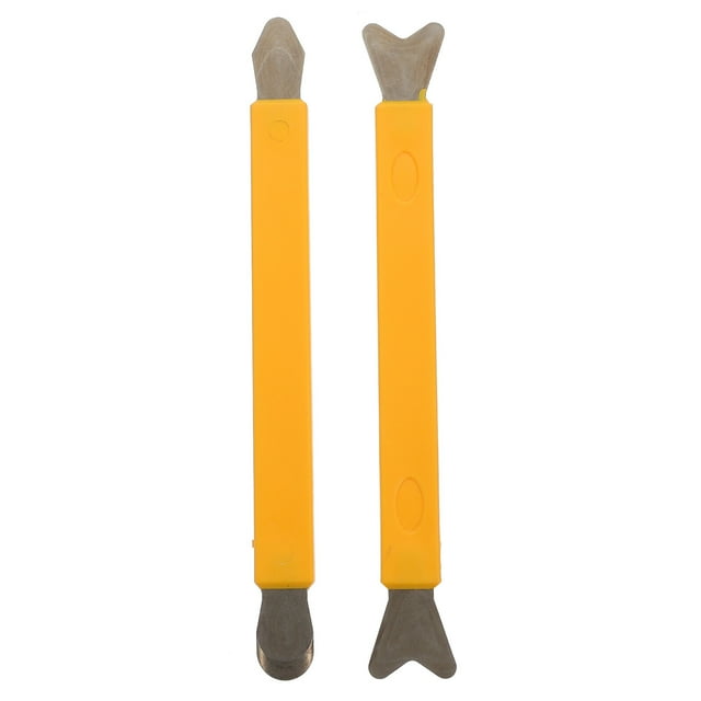 MasteelfCA 2pcs Tile Caulk Pressed Tool Pressure Seam Floor Tile Grout Construction Tools