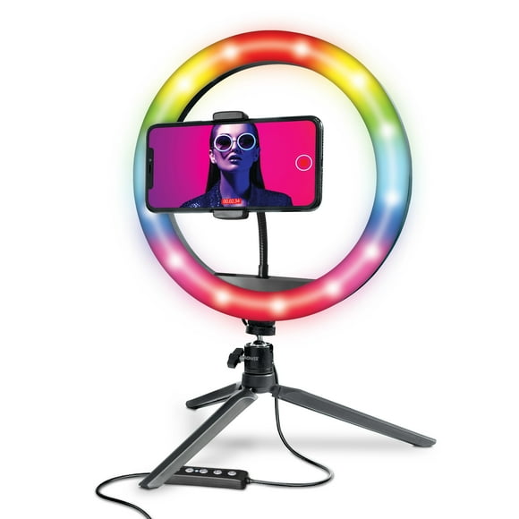 Bower 10" RGB Ring Light, ACCESSORY