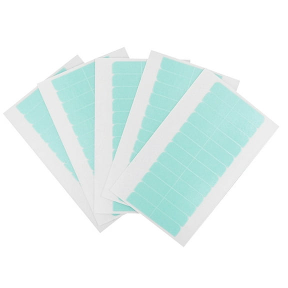 Dengmore 60 Pcs Pre Cut Double Sided Adhesive Super Tape For Skin Weft Hair Extensions