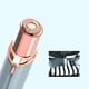 thumbnail image 4 of Depiladora facial para mujeres, depilación sin dolor, mini afeitadora de lápiz labial para pelusa de melocotón, vello del labio superior, regalo ideal para esposa y novia, funciona con pilas con luz Namotu WMPH-1367, 4 of 7