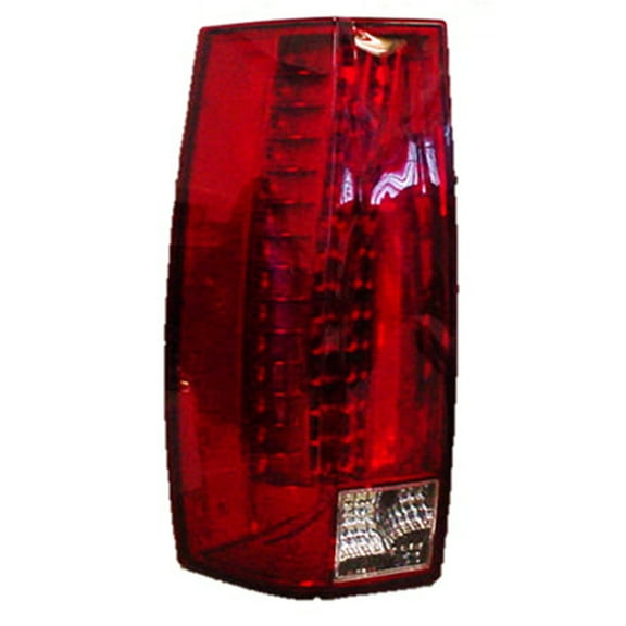 KAI New CAPA Certified Standard Replacement Driver Side Tail Light Assembly, Fits 2007-2014 Cadillac Escalade
