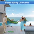 thumbnail image 4 of Sagsewful Floating Golf Green for Pool, Floating Chipping Green Mat with Ball Retriever for Pool/Lake, No Drifting Floating Golf Putting Turf Game Set for Golfers (Classic), 4 of 4