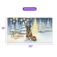 thumbnail image 5 of Merry Christmas Boxer Snowy Winter with Gifts Tree Decorations Doormat Boxers Dog Lover Gifts Idea Indoor Outdoor Welcome Mat - 12020, 5 of 5